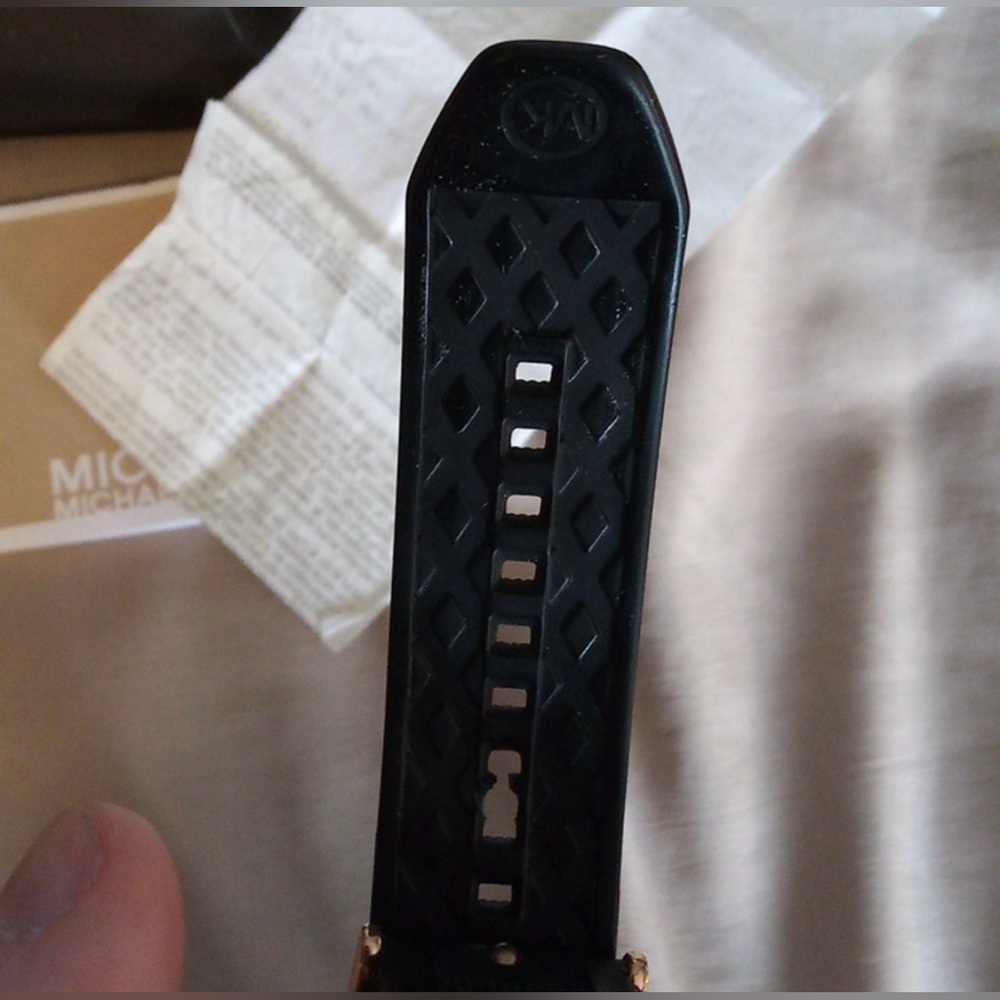 Michael Kors Dylan Men's Watch Style MK8184 Rose Gold & Black - Picture 12 of 15
